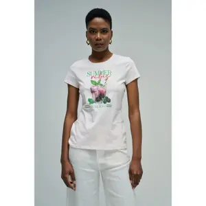 Women's printed T-shirt Salsa Jeans image-1