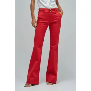 Womens Flare Chino Jeans Salsa Jeans Secret Push In image-1