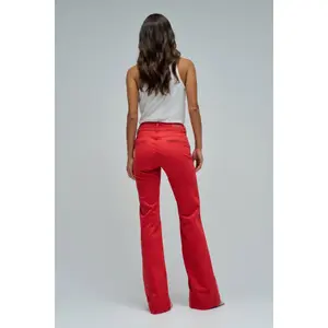Womens Flare Chino Jeans Salsa Jeans Secret Push In image-2