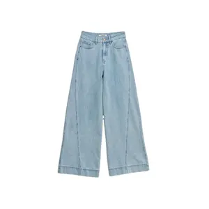 Wide Leg Jeans with Loops for Women Salsa Jeans Super image-0
