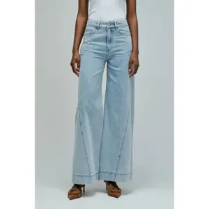 Wide Leg Jeans with Loops for Women Salsa Jeans Super image-1