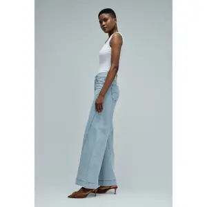 Wide Leg Jeans with Loops for Women Salsa Jeans Super image-3
