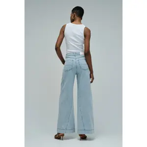 Wide Leg Jeans with Loops for Women Salsa Jeans Super image-2