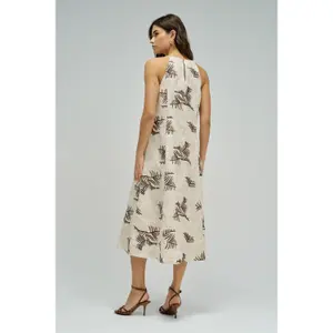 Sukienka z haftami damska Salsa Jeans Midi image-3