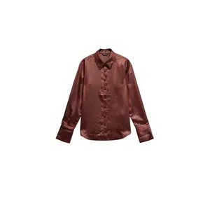 Satin Textured Shirt for Women Salsa Jeans image-0