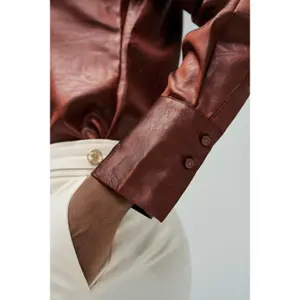 Satin Textured Shirt for Women Salsa Jeans image-3