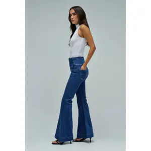 Calças Flare mulher Salsa Jeans Diva Push image-2