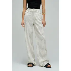 Women's wide linen trousers Salsa Jeans image-1