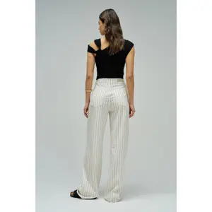 Women's wide linen trousers Salsa Jeans image-2