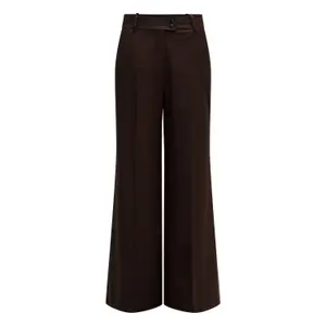 Pantalon chino wide en lin femme Salsa Jeans