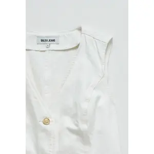 Women's denim vest Salsa Jeans image-4