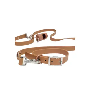 Hondeleine met halsband en zakjesdispenser Salsa Jeans