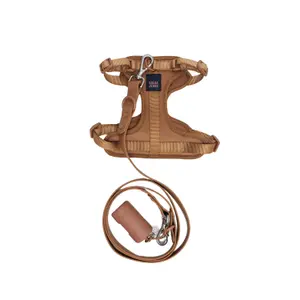 Hondentuig en riem met zakjesdispenser Salsa Jeans