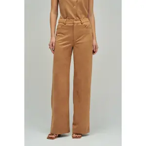 Women's Suede Effect Wide Leg Jeans Salsa Jeans image-1