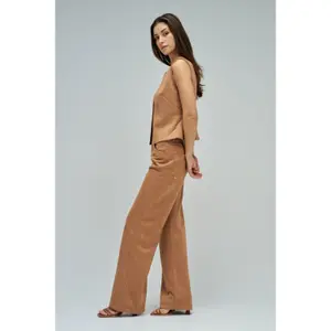 Women's vest Salsa Jeans Suede Effect image-3