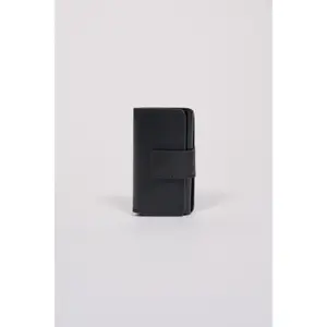 Hard Leather Card Holder Salsa Jeans image-1