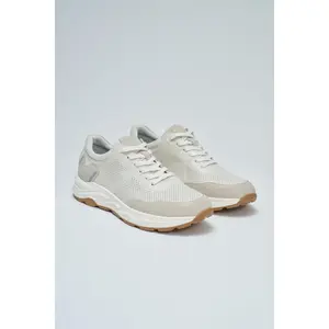 Round Toe Leather Sneakers Salsa Jeans image-1