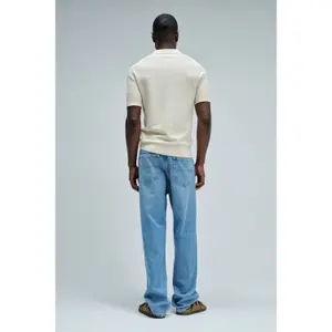 Textured Knit Polo Salsa Jeans image-2