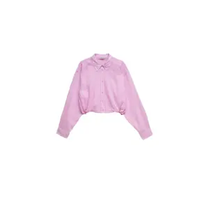 Women's Long Sleeve Cropped Shirt Salsa Jeans image-0