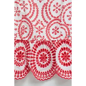Women's Embroidered English Broderie Vest Salsa Jeans image-4