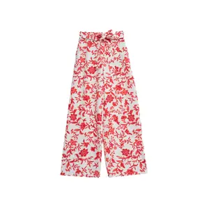 Floral Print Wide Leg Trousers Women Salsa Jeans image-0