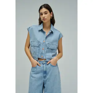 Women's Lightdenim Shirt Salsa Jeans image-1