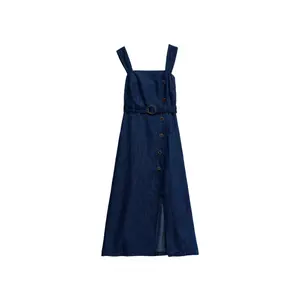 Women's denim dress Salsa Jeans Midi image-0