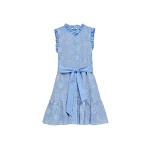 Women's shirt dress Salsa Jeans Embroidery in english image-0