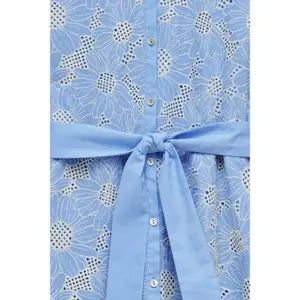 Women's shirt dress Salsa Jeans Embroidery in english image-4