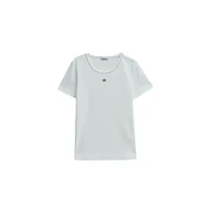 T-shirt med lurex dame Salsa Jeans Basic image-0