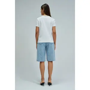 T-shirt med lurex dame Salsa Jeans Basic image-3
