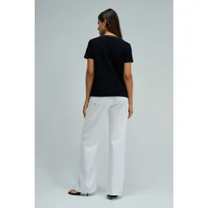 T-shirt med lurex dame Salsa Jeans Basic image-3