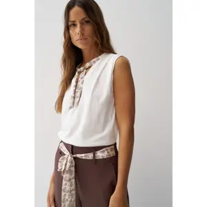 T-shirt with Scarf Women Salsa Jeans image-3