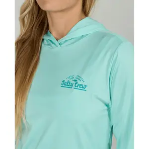 Women's hooded sweatshirt Salty Crew Unscripted Sunshirt image-4