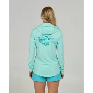 Women's hooded sweatshirt Salty Crew Unscripted Sunshirt image-3