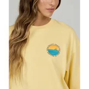 Camisola para mulher Salty Crew Sunset Crew image-2