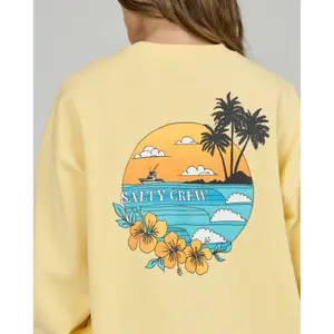 Camisola para mulher Salty Crew Sunset Crew image-3