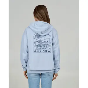 Casaco com capuz com fecho de correr para mulher Salty Crew Archway image-1