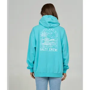 Casaco com capuz com fecho de correr para mulher Salty Crew Archway image-1