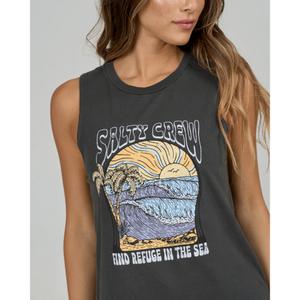 Women's tank top Salty Crew Keyhole image-3