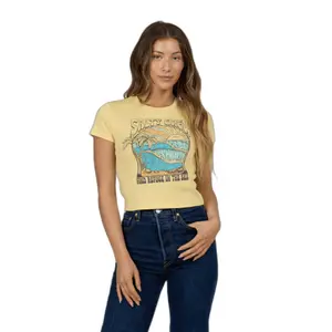 Γυναικείο T-shirt Salty Crew Keyhole image-0