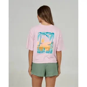 Γυναικείο T-shirt Salty Crew Travel Far Skimmer image-1