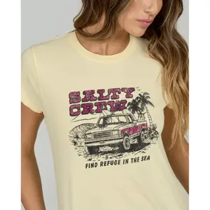 T-shirt de mulher Salty Crew Truck Stop Modern image-3
