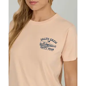 Γυναικείο T-shirt Salty Crew Happy Hour B.F. image-3