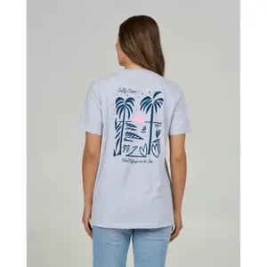 Γυναικείο T-shirt Salty Crew Geo Palm B.F. image-2
