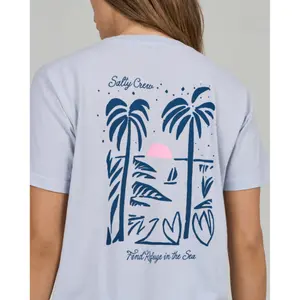 Γυναικείο T-shirt Salty Crew Geo Palm B.F. image-3