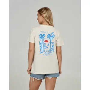 Γυναικείο T-shirt Salty Crew Geo Palm B.F. image-2