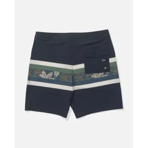 Striped collarless swimsuit Salty Crew image-1