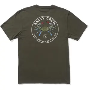 T-shirt Salty Crew Blue Crabber Premium image-0