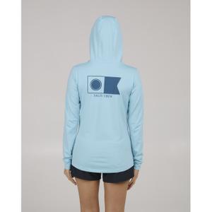 Hoodie Damen Salty Crew Flagship image-1